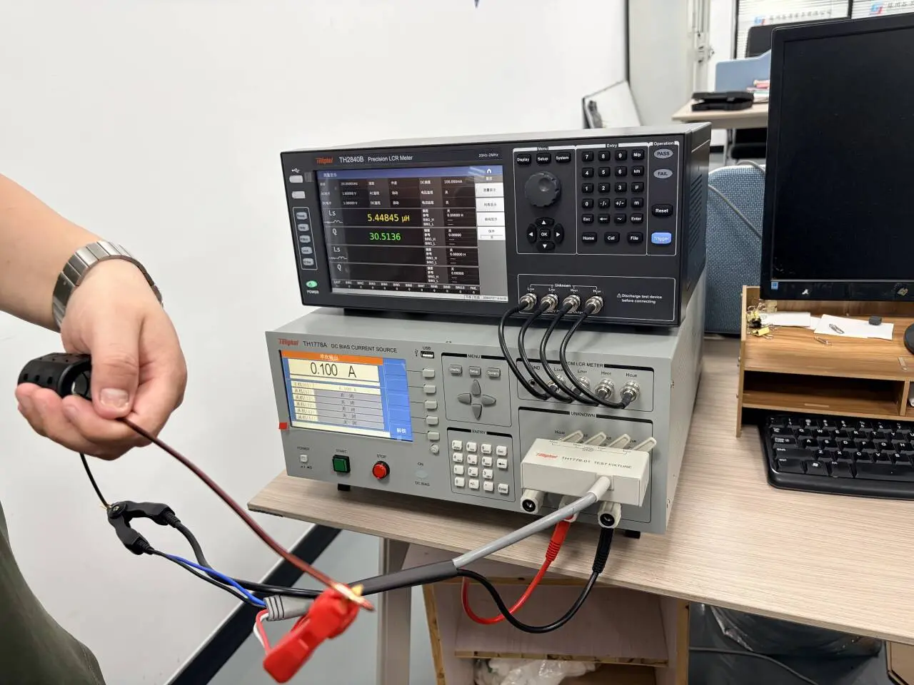 Laboratory evaluation for the automotive inductor project