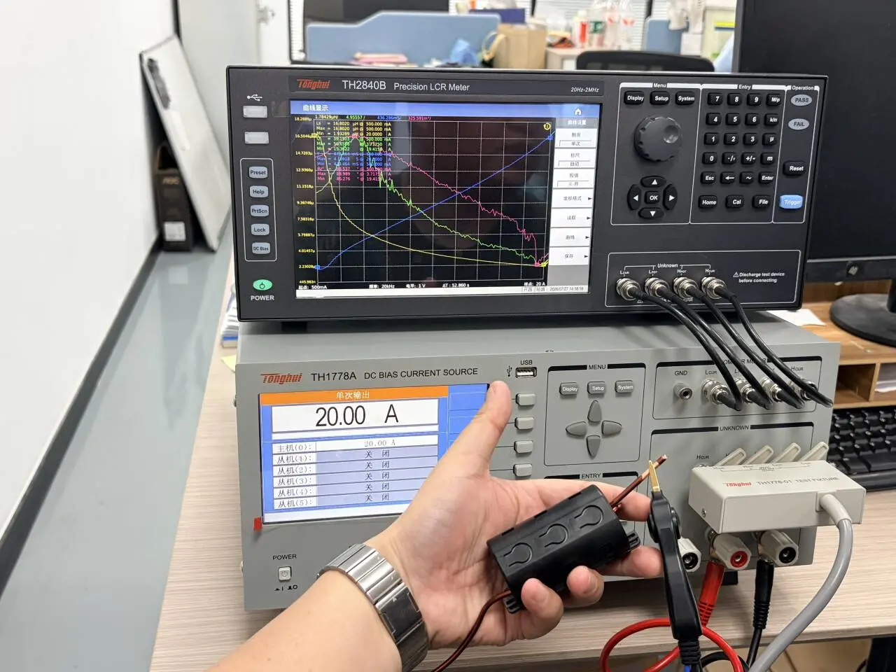 Gujing Supports Automotive Inductor Testing