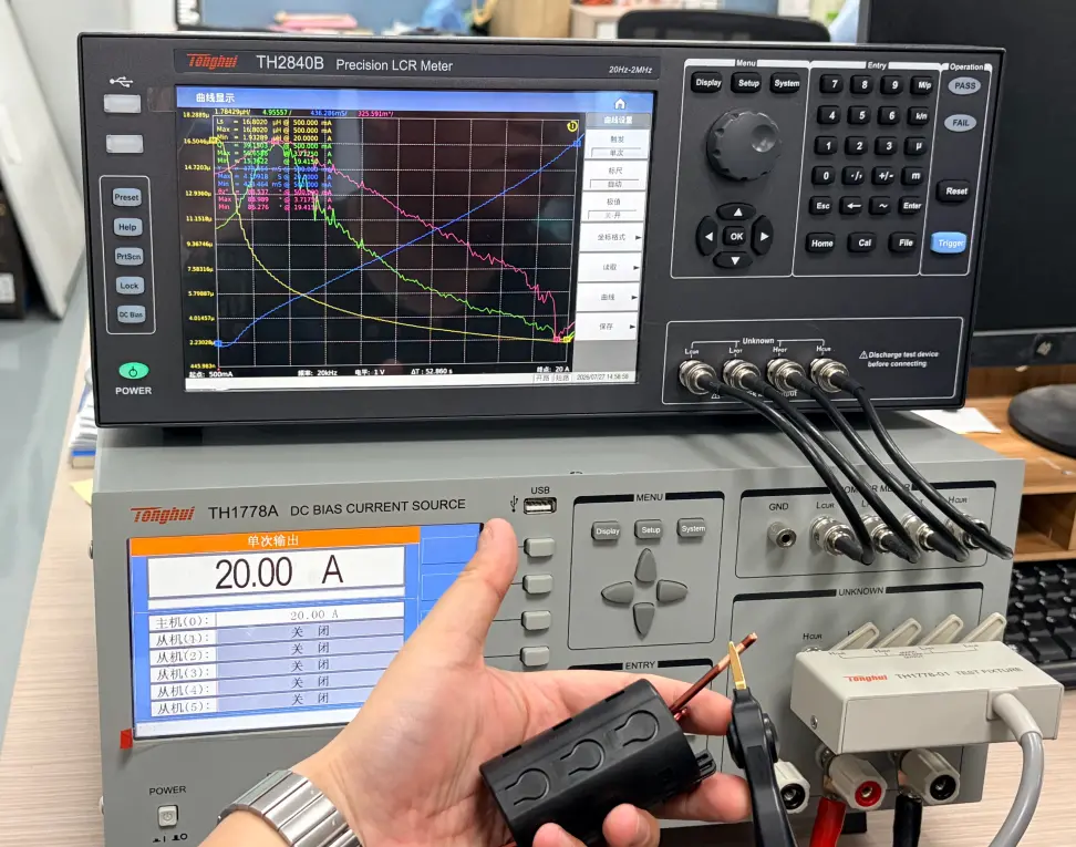 Gujing Solved Automotive-Grade Inductor Current Saturation Problem with Custom Winding Optimization & Professional Testing